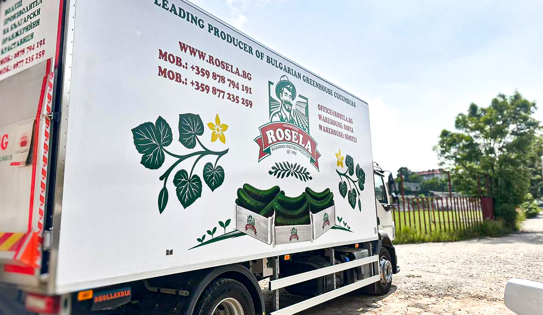 Rosela AD: 5,830 leads with Google Ads | Case study 11 Rosela integrated marketing truck branding